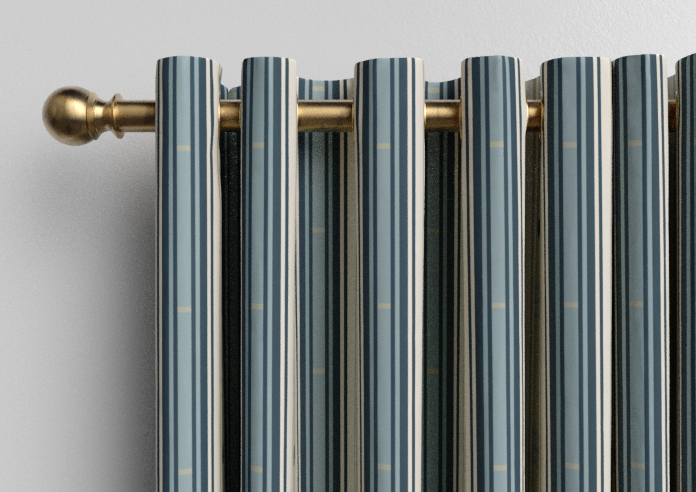 The British Stripe Co. William, Polzeath No.1 - Made to Measure Curtains - Image 12